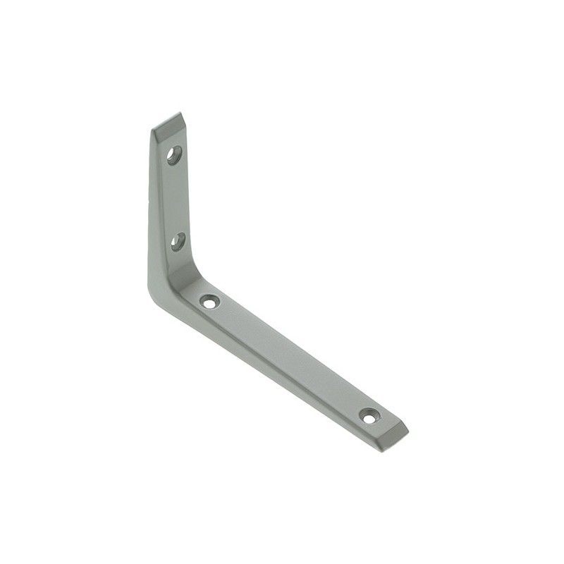 Wspornik półki aluminiowy srebrny 200x150mm mod. 4