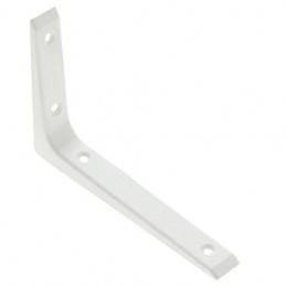 Wspornik półki aluminiowy biały 200x250mm mod. 4