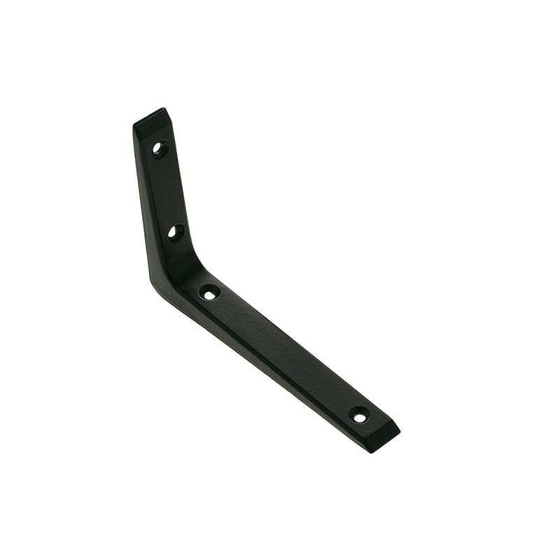 Wspornik półki aluminiowy czarny 200x250mm mod. 4