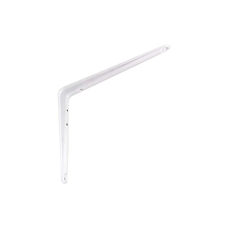 Wspornik półki stalowy biały 300x250mm mod. 6