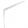 Wspornik półki stalowy biały 300x250mm mod. 6
