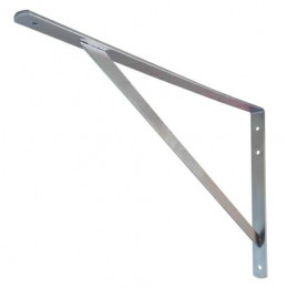 Wspornik półki wzmocniony stalowy cynkowany 500x325mm mod. 9