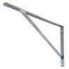 Wspornik półki wzmocniony stalowy cynkowany 500x325mm mod. 9
