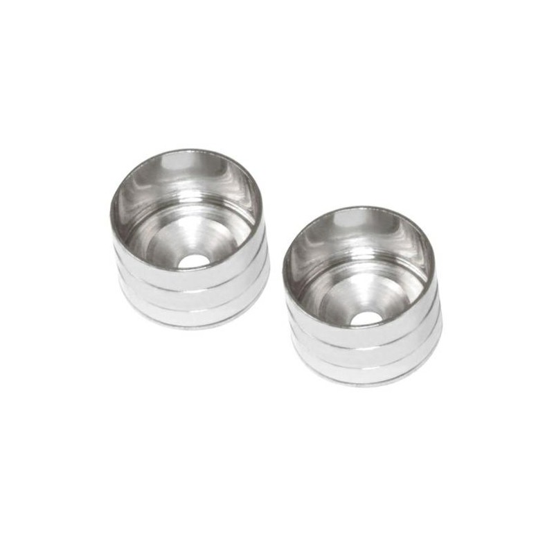 Wspornik uchwyt drążka ubraniowego fi. 19mm mosiądz niklowany mod.15 DIS