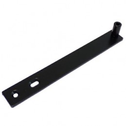Zaczep czarny L165x21,8x22 śr.10mm