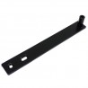 Zaczep czarny L165x21,8x22 śr.10mm