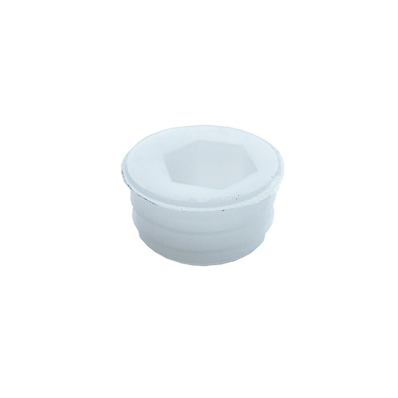 Zaczep IPA 23340 reg.plastikowy biały