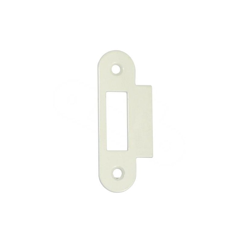 Zaczep zamka MEDIANA i CENTRO 22x82mm z najazdem 10mm biały