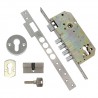 Zamek bolcowy na wkładkę 85/50 INOX mod. 120 z akcesoriami