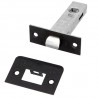 Zamek oszczędnościowy 45mm czarny mod.12 czoło 25x67mm
