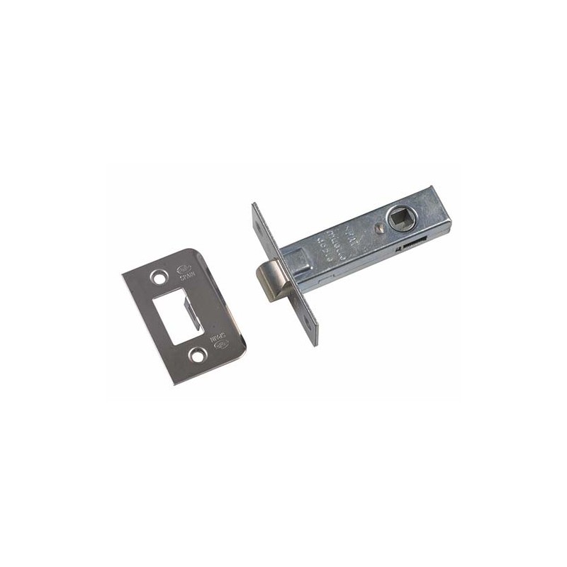 Zamek oszczędnościowy 60mm niklowany mod.12 czoło 25x67mm