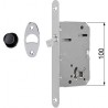 Zamek hakowy łazienkowy 50mm chrom mat czoło 16x160mm mod. SCIVOLA Tre
