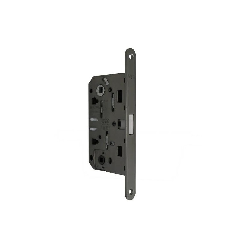 Zamek magnetyczny łazienkowy 96/50 czarny tytan F18 Mediana POLARIS 2XT