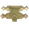 Zamknięcie do szkatułki 24mm mosiężne 4szt. mod.14
