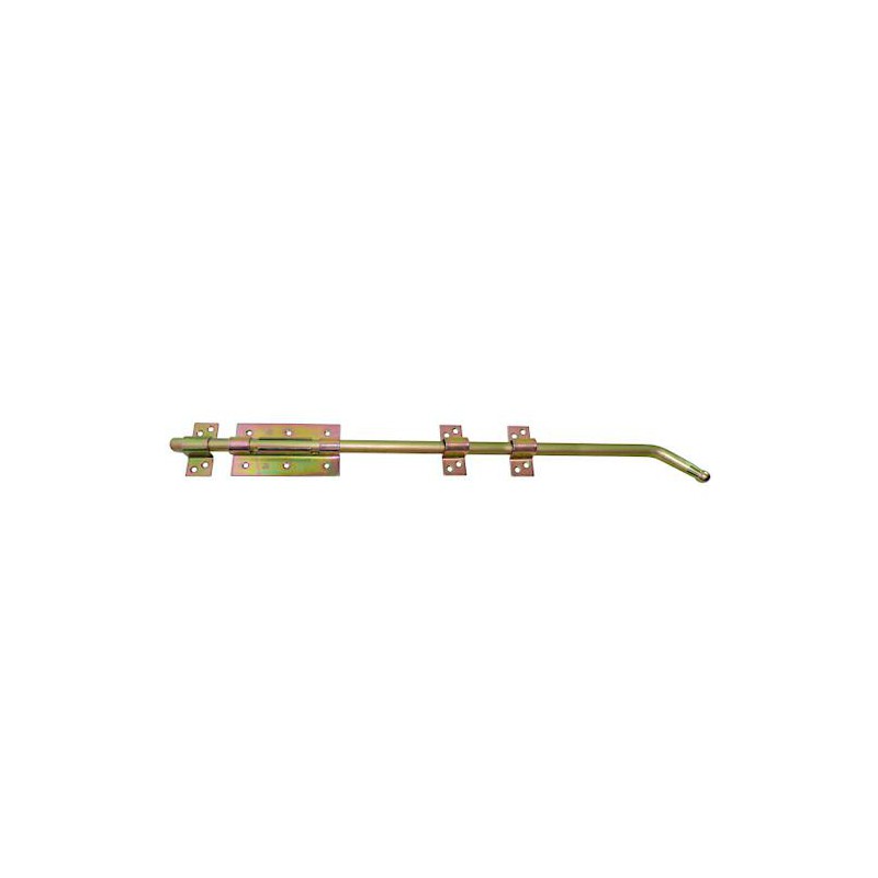 Zasuwa stalowa 800mm rygiel żółty ocynk mod. 320
