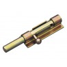 Zasuwka do spawania 85mm na kłódkę żółty ocynk mod.464