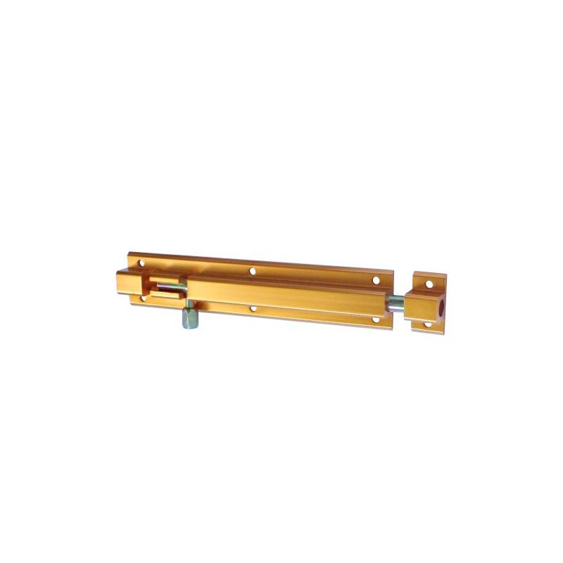 Zasuwka aluminiowa 150x30mm złota mod. 500
