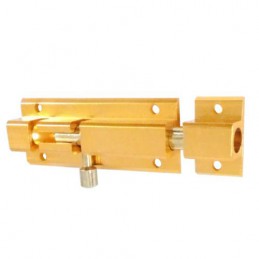 Zasuwka 501-100 aluminium złota