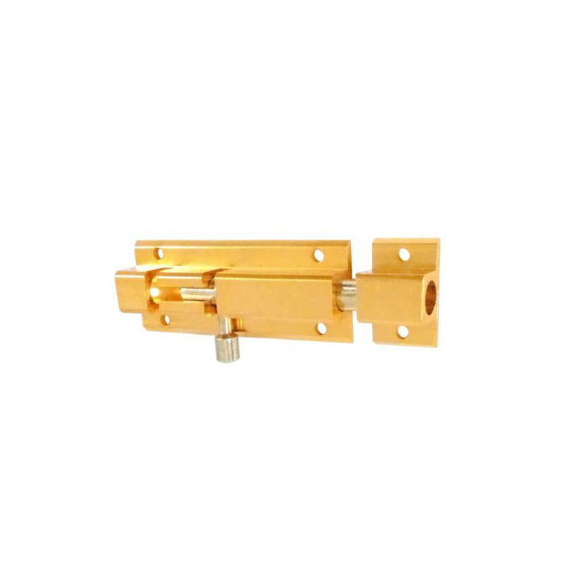 Zasuwka 501-100 aluminium złota