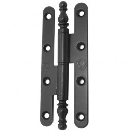 Zawias do drzwi 1 V8 AC BR 140x55mm czarny epoxy rozłączny PRAWY (pl)