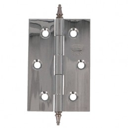 Zawias mosiężny 60x40mm chrom połysk splatany mod. 1003
