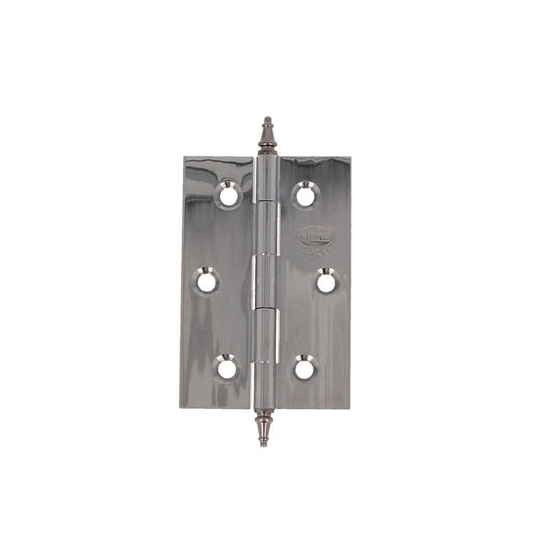 Zawias mosiężny 60x40mm chrom połysk splatany mod. 1003