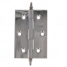 Zawias mosiężny 60x40mm chrom połysk splatany mod. 1003
