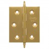 Zawias mosiężny matowy 60x50mm splatany mod. 1003