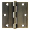 Zawias do drzwi 89x89mm stal złoto antyczne splatany 2szt. mod. 1010