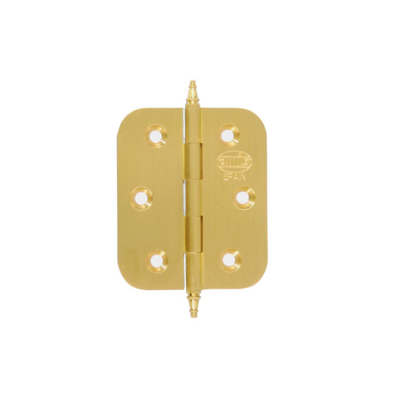 Zawias mosiężny matowy 60x50mm splatany mod. 1030