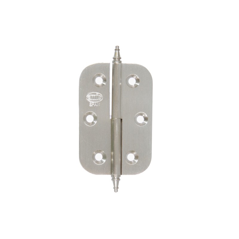 Zawias meblowy 60x40mm chrom mat rozłączny PRAWY (pl) mod. 1060