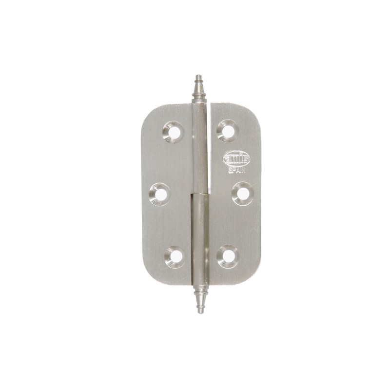 Zawias meblowy 60x40mm chrom mat rozłączny LEWY (pl) mod. 1060