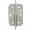 Zawias meblowy 60x40mm chrom mat rozłączny LEWY (pl) mod. 1060
