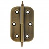 Zawias mosiężny 60x40mm złoto antyczne PRAWY (pl) rozłączny mod. 1060
