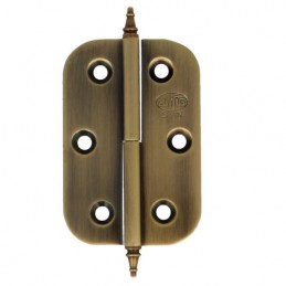 Zawias mosiężny 60x40mm złoto antyczne LEWY (pl) rozłączny mod. 1060