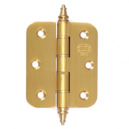 Zawias do drzwi 70x60mm mosiądz matowy splatany mod. 1080
