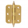 Zawias do drzwi 70x60mm mosiądz matowy splatany mod. 1080