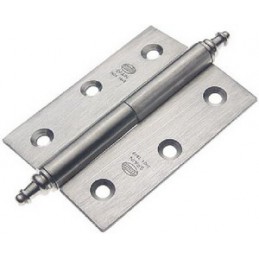 Zawias do drzwi 100x70mm stal nierdzewna INOX rozłączny LEWY (pl) mod. 2007