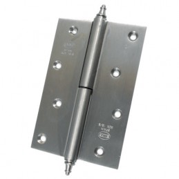 Zawias do drzwi 120x80mm stal nierdzewna INOX rozłączny PRAWY (pl) mod. 2007
