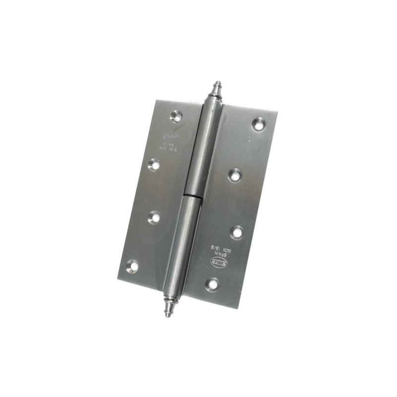 Zawias do drzwi 120x80mm stal nierdzewna INOX rozłączny PRAWY (pl) mod. 2007