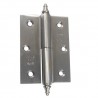 Zawias do drzwi 80x60mm stal nierdzewna INOX rozłączny LEWY (pl) mod. 2007