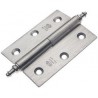 Zawias do drzwi 90x60mm stal nierdzewna INOX rozłączny LEWY (pl) mod. 2007