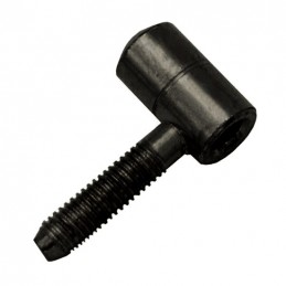 Zawias wkręcany 11x20mm część żeńska czarny mod.20