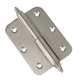 Zawias do drzwi 100x70mm stal nierdzewna INOX rozłączny PRAWY (pl) mod. 2070