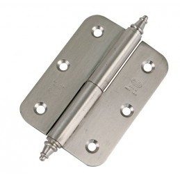 Zawias do drzwi 100x70mm stal nierdzewna INOX rozłączny LEWY (pl) mod. 2070