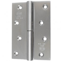 Zawias do drzwi 100x70mm stal nierdzewna INOX rozłączny PRAWY (pl) mod. 2077
