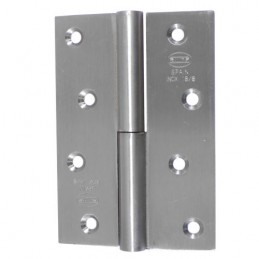 Zawias do drzwi 100x70mm stal nierdzewna INOX rozłączny LEWY (pl) mod. 2077