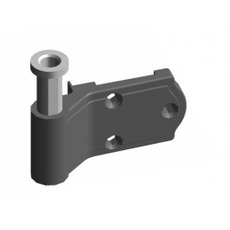 Zawias do fi.9mm 16x15mm czarny AMIG mod.3015
