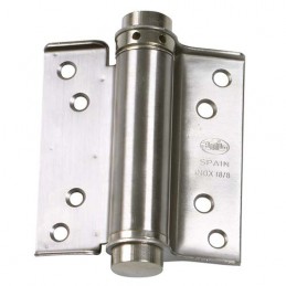 Zawias sprężynowy 102x81mm INOX mod. 3036