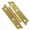 Zawias stalowy 94x44mm mosiądzowany PRAWY (pl) mod. 395